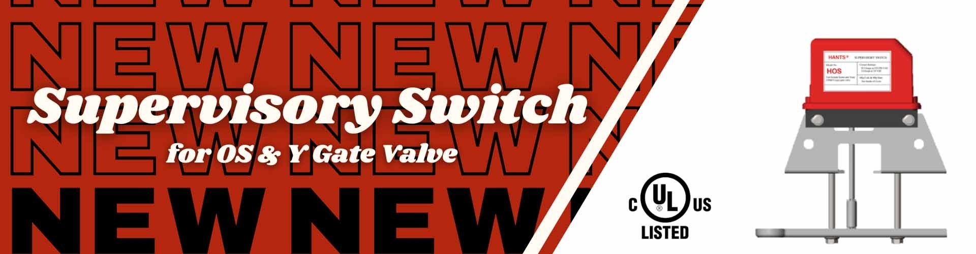 Z-Tide UL-Überwachungsschalter für OS&Y-Schieberventil